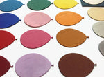 Balloon Die Cuts in High Quality Cardstock Paper, Colourful Balloons for Cardmaking, Scrapbooking and Table Decorations