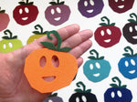 Felt Pumpkin Die Cut, Felt Pumpkin for Halloween, Spooky Decorations & Costumes and Craft Projects