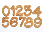 Self-Adhesive Cork Numbers, Die Cut Numbers, Self-Adhesive Cork Paper Numbers for Scrapbooking, Cardmaking & Craft Projects
