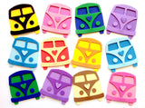 Foam Stickers, Campervan Die Cut, Self-Adhesive EVA Fun Foam for School & DIY Projects, Foam Cars for Kids Crafts
