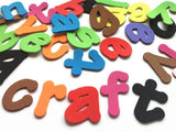 Alphabet Letter Sets, Self-adhesive EVA foam Die Cut, Lower case Letters for Crafting, Die Cut Letters, EVA foam Die Cuts, Sewing Applique