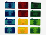 Photo Camera Die Cut, Felt Camera Applique for DIY & Craft Projects, Fully Assembled