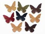 Cork Fabric Butterfly Die Cut, Butterfly Applique for Craft and Sewing Projects