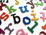 1 Inch Felt Letters, Felt Alphabets, Lowercase Letters for Crafting