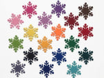 Felt Snowflake Shape, Felt Die Cuts, Holiday & Christmas Cut Out, Snowflakes Decorations